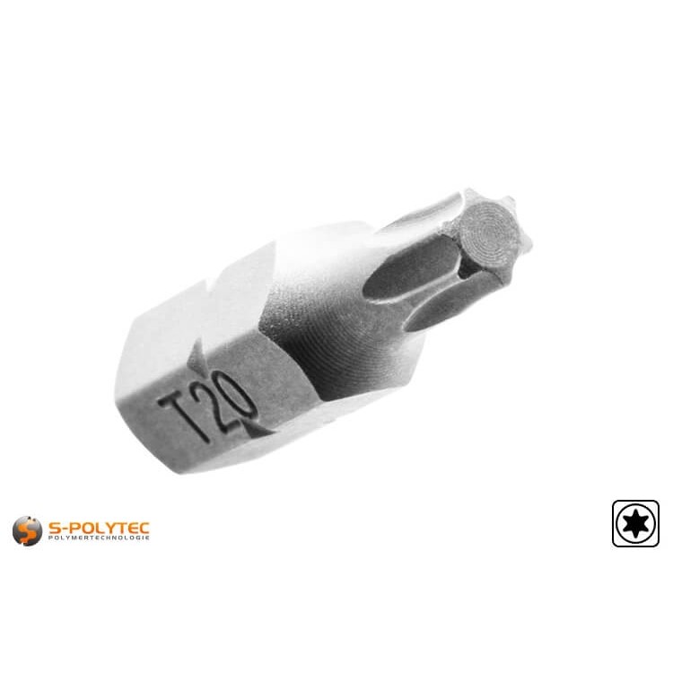 TORX bits in different sizes for our HPL screws, balcony screws or dowel screws