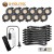 You looked at Outdoor LED-spotlight-set anthracite (3000K, warm white) in the store