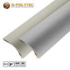 The wider floor profiles made of aluminium with a smooth surface are ideal for larger distances between floor coverings