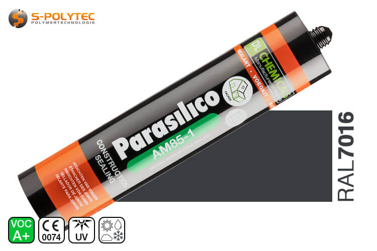 Silicone Parasilico AM-85-1 T anthracite RAL 7016