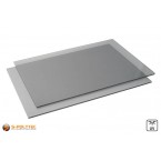 Buy matching Polycarbonate sheets grey custom cut (UV-stabilised) directly with it