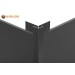 Vorschaubild The powder-coated outside corner profiles in RAL7016 are made of aluminium (EN AW 6063 T6) and are UV and weather resistant