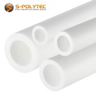 We offer the white plastic pipes made of high quality PP-R in standard length with 2000mm from one pipe