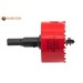 Vorschaubild The hole saw with a diameter of 52mm achieves a cutting depth of 24mm in one pass