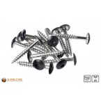 Buy matching HPL screws black (RAL 9005) directly with it