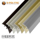 The aluminium adjustment profiles from us are available in the colours silver, sahara, gold, bronze, matt stainless steel or polished stainless steel