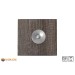 Vorschaubild Balcony screw unpainted mounted on hpl sheet in wooden decor