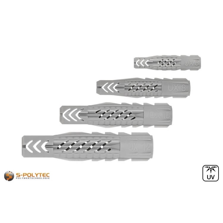 UX rimless universal dowel from fischer in various sizes