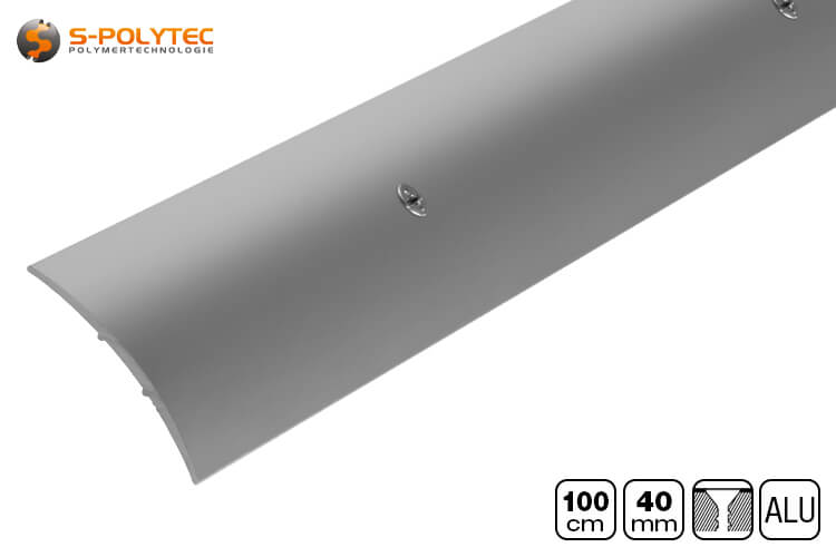 The smooth floor profiles are individually shrink-wrapped and supplied with screws and plugs for installation