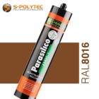 Silicone Parasilico AM-85 darkbrown in RAL8016 (mahoganybrown)