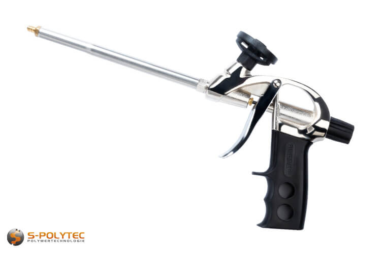 The high quality foam gun FOME FLEX Mega Edition with a robust metal housing.