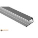 Vorschaubild Aluminium U-profiles 8mm for the finish of facade cladding