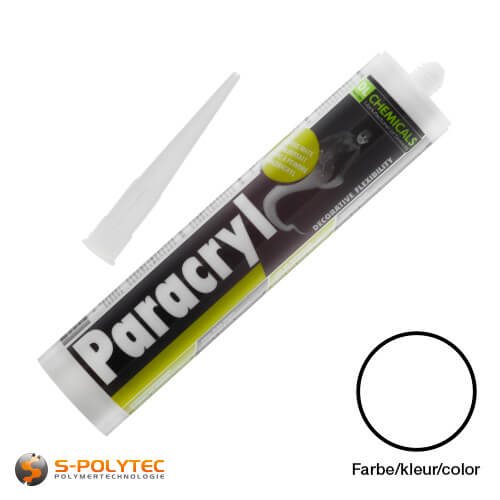 Paracryl white - The painter's acrylic for professionals - Ageing-resistant ✓ Paintable ✓ Very good adhesion ✓