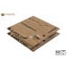 Vorschaubild The surface of the aluminium sandwich panels in oak classic wood effect is provided with protective film