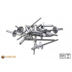 Buy matching Facade rivets aluminium (unpainted) directly with it