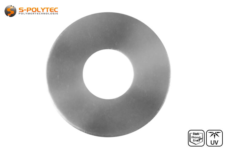The washers have an outer diameter of 15mm and an inner diameter of 5.3mm