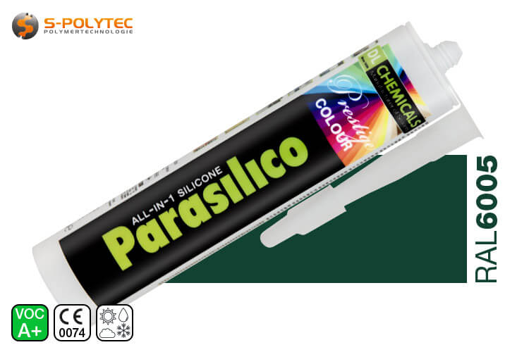 Professional silicone Parasilico AM-85-1 T in dark-green RAL6005