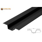 Buy matching Aluminium V-Profiles Black (Anodised) directly with it
