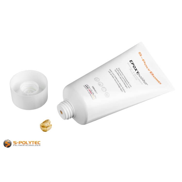 EPOXYpolitur for gelcoats and epoxy resin gently polishes the surfaces, smoothes and renews the shine on matt, dulled surfaces.