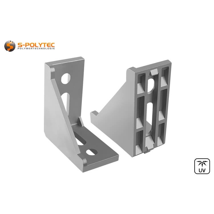 The mounting brackets allow for particularly stable constructions for the highest demands
