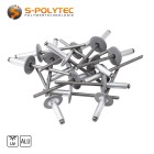 Facade rivets dusty grey (RAL 7037)