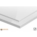 Vorschaubild Polypropylene sheets (PP-H) white (similar to RAL9016) in thicknesses from 10mm - 20mm as standard-sized sheet - detailed view