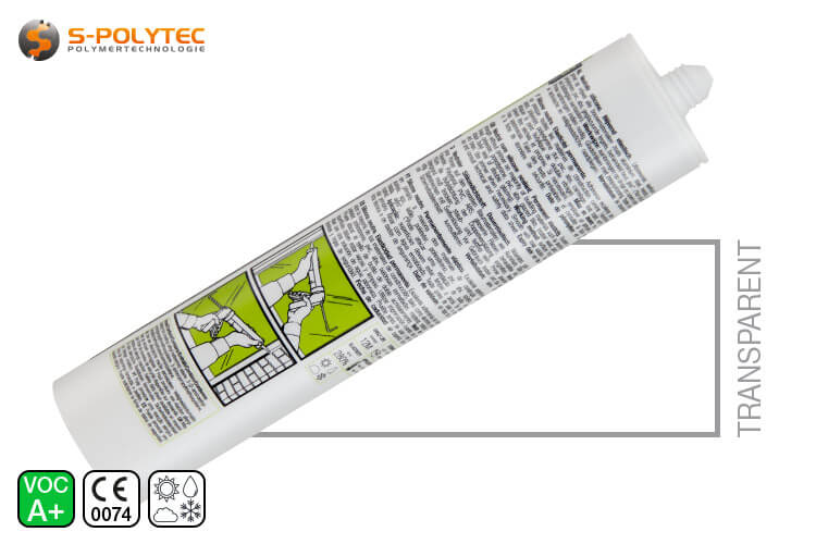 Professional silicone Parasilico AM-85-1 T clear transparent