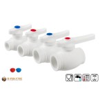 Buy matching Aqua-Plus PP-R Ball Valve for Welding in White directly with it