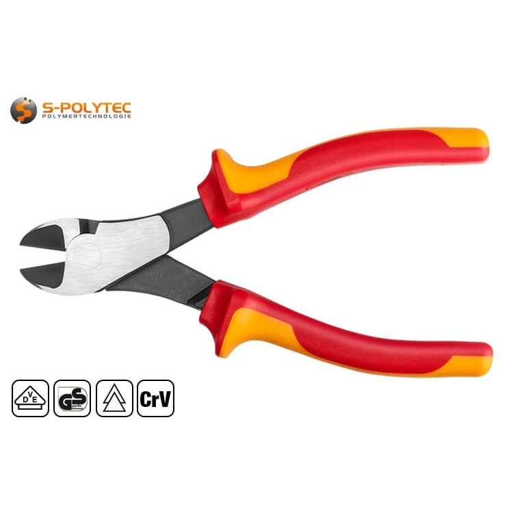 The VDE diagonal cutters are available in either 160mm or 180mm overall length