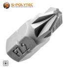Our Pozidriv<sup>®</sup> bits are available in three variants of PZ1, PZ2 and PZ3