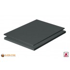 Buy matching Hard-PVC sheets darkgray custom cut directly with it