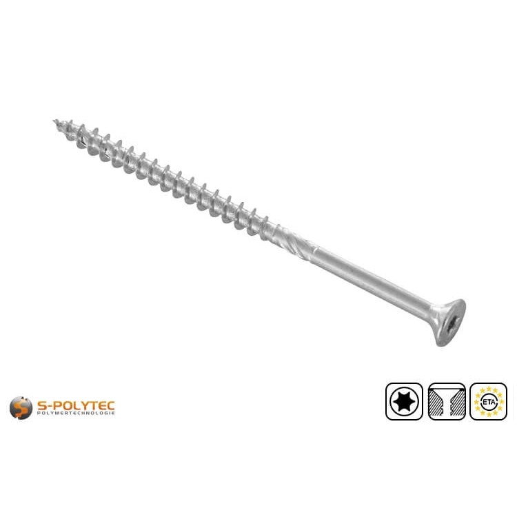 The fischer PowerFast II 4.5mm screws are approved by fischer as dowel screws with tested loads in 6mm dowels