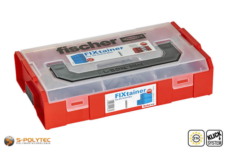fischer FIXtainer SX expansion plug - The SX plug box with 210 plugs in 6mm, 8mm and 10mm diameter