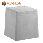 Our concrete base serves as a stable foundation for our high-quality patio roofs 