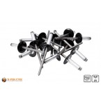 Buy matching Facade rivets black (RAL 9005) directly with it