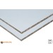 Vorschaubild weather-resist HPL sheets in silver gray with 6mm or 8mm thickness in custom cut - detailed view