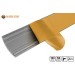 Vorschaubild The 50mm wide self-adhesive aluminium floor profiles are available in silver or matt stainless steel