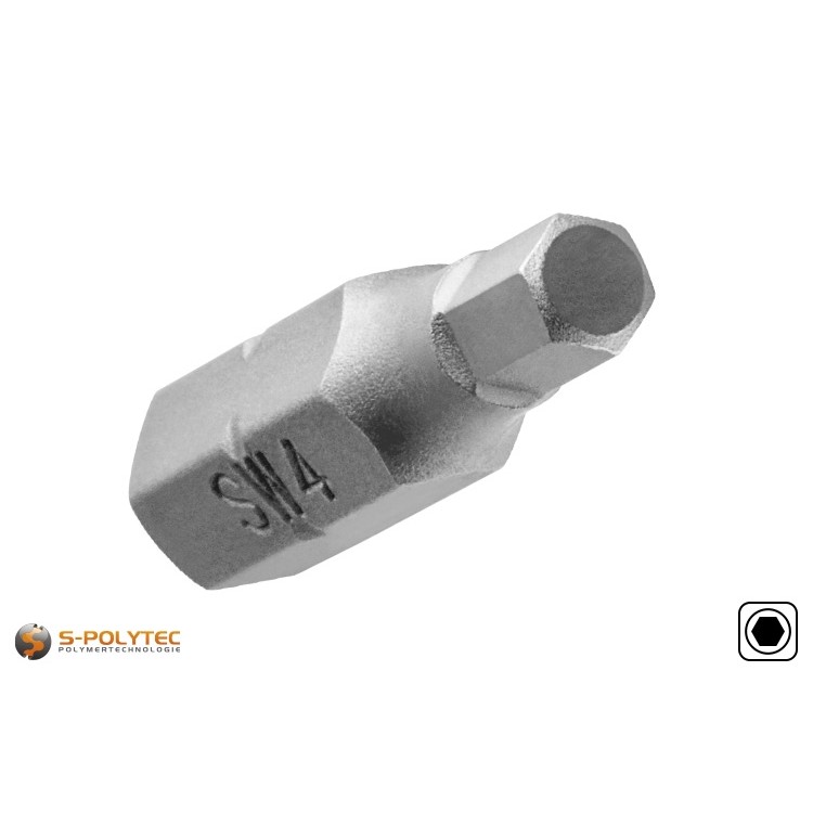 Our inbus<sup>®</sup> bits are available in three variants from hex1.5 to hex10