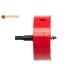 Vorschaubild The hole saw with a diameter of 102mm allows cutting depths of up to 32mm