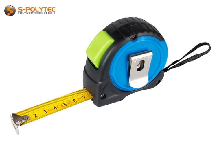 Högert 5 metre tape measure with nylon coating for maximum abrasion resistance of the 19mm wide, curved tape measure