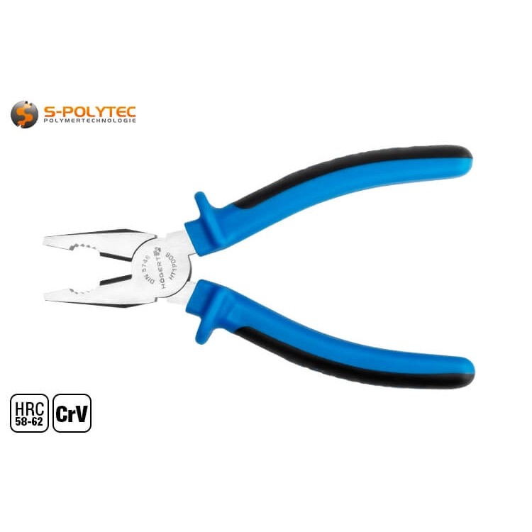 The high-quality combination pliers are available in either 160mm or 180mm overall length