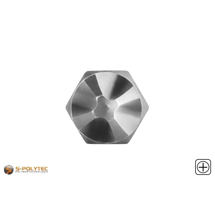 Our cross bits made of S2 steel for Phillips screws impress with their enormous service life