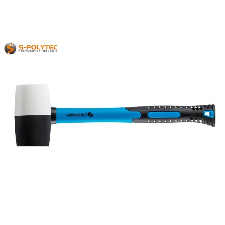 The softer, white rubber compound is particularly gentle and therefore ideal for more sensitive surfaces