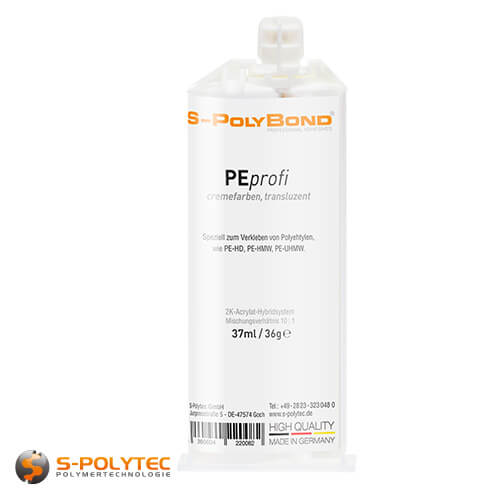 Polyethylene adhesive - PEprofi 37ml for glueing PE-HD, PE-HMW and PE-UHMW