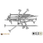 Countersunk head screw fischer PowerFast II Ø 6.0mm in various lengths with partial thread