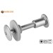 Vorschaubild The threaded sleeve of the balcony screw in stainless steel with flat screw head is ideal for square profiles
