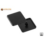 Buy matching Plastic end cap for construction profiles in black directly with it