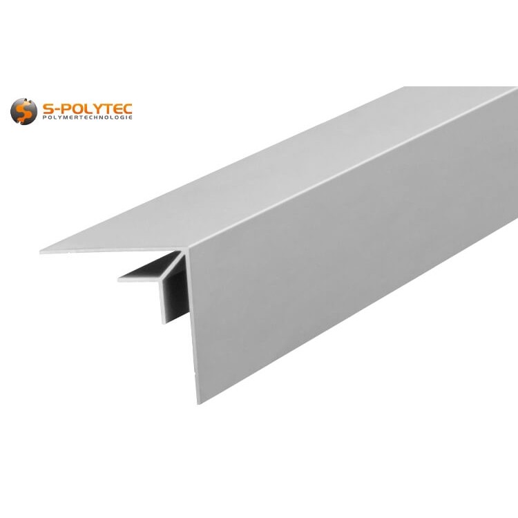 We offer the aluminium corner profiles in silver anodised for 90 degree inside corners in 2000mm length, 1000mm length or cut to size