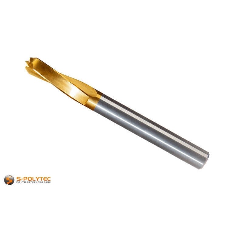 Solid carbide (VHM) special drill bit for HPL panels