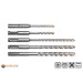 Vorschaubild SDS plus QX-4 hammer drill bit set with a 5x110mm, 6x110mm, 6x160mm, 8x160mm and 10x160mm drill bit - ideal for reinforced concrete with reinforcement